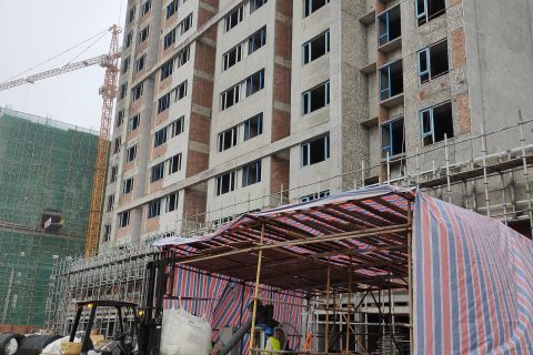 達州中國鐵建廣場(chǎng)，施工面積：60000㎡